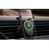 Telefoni hoidik autosse QI laadijaga 15W vent restile