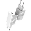 USB Charger USB-A Port 24W Baseus QC3.0 White