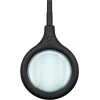 Suurenduslamp klambriga, 6 W, must