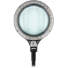Suurenduslamp klambriga, 6 W, must
