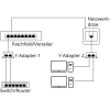 LAN Cable Distributor (Network Coupler), Y-Adapter