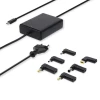 Комнатное зарядное устройство для ноутбуков 65Вт 5-20В USB-C 6 насадок