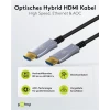 Оптический кабель HDMI 2.1 50м 8K@60Hz 4K@120Hz 48Gbps AOC