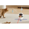 Interactive toy for cats with 3-in-1 battery USB