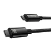 Baseus Tungsten Gold Fast Charging Data Cable Type-C to Type-C 240W 3m Black