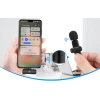 Lavalier microphones 2pcs black wireless USB-C for phone