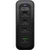 USB charger USB-A 3xUSB-C ports 240W GaN C5 black 1m