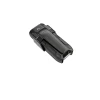 Flashlight keychain 700lm with 500mAh battery IP54 black