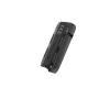 Flashlight keychain 700lm with 500mAh battery IP54 black