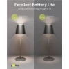 Table lamp with battery 2.8W 3000K up to 180lm black USB-C IP44