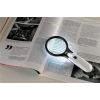 LED reading magnifier, 1.75x, 12.25x