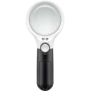 LED reading magnifier, 1.75x, 12.25x