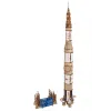 "NASA Saturn V" shuttle 500-part plywood constructor