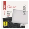 LED spotlight 10.5W neutral white 4000K 800lm IP65 black Tambo