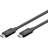 USB-C - USB-C 4.0 kaabel 1.2m 240W 80GBPS Thunderbolt must