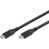 USB-C to USB-C 4.0 cable 1m 240W 40GBPS Thunderbolt black