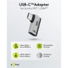 USB-C Adapter, 90° Angle, USB 4.0
