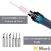 90W ESD adjustable soldering iron 180-480C