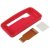 Корпус для Raspberry Pi Zero, SC0049, пластмассовый, красный/белый, 37.7x79x16.1 мм