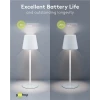 Table Lamp with Battery 2.8W 3000K up to 180lm White USB-C IP44