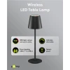 Wireless LED Table Lamp with Battery 2.8W RGBW 3000K up to 150lm Black USB-C IP44