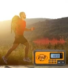 Portable radio/flashlight/power bank 4000mAh, orange SOS