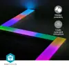 Настенный эффектный светильник 6 × 30 см, 8Вт, IP20, WiFi – Nedis® SmartLife.