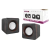 Computer speakers 6W black USB powered