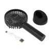Handheld Fan 100mm 3W 5V USB Battery Black
