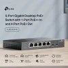 Ethernet 5 ports gigabit switch, 1000M PoE+ TP-LINK