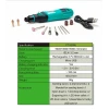 Mini drill + 9 bits with battery USB MicroB 5000/10000/15000rpm