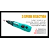 Mini drill + 9 bits with battery USB MicroB 5000/10000/15000rpm