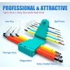 Hex keys with ball end L 1.5/2/2.5/3/4/5/6/8/10mm Pro'sKi