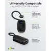 Akupank QC3.0 PD SCP 5000mAh 20W USB A / C-C 13cm kaab must