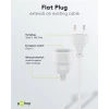 Goobay 51356 Euro extension cable, 2 m, white