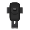Phone holder for air vent Baseus Metal Age II black