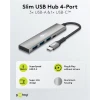 USB 3.2 USB-C 4 port 3*USB-A 3.2 1*USB-C hub, hall