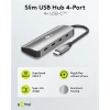 USB 3.2 USB-C 4 port 4*USB-C 10Gbps hub, hall