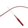 Mõõtenõel 1mm 4mm testjuhtmele punane  30V 113mm