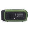 Emergency Radio, Portable Design, DAB+ / FM, Battery Powered / Hand Crank / Solar Powered / USB Powered, Alarm clock