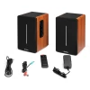 Aktiivsed riiuli kõlarid KS01B 4" 2tk 60Wrms puit OPT RCA BT
