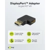 DisplayPort 2.1 nurk vasakule üleminek 90deg 8k 144Hz Goobay
