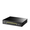 Switch 10 ports, Gigabit PoE, 2 Gigabit Uplink ports
