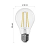 LED pirn filament E27 A60 230VAC 7.5W 1055lm 2700K dimmerdatav