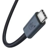 Baseus Flash Series 2 USB4 Full Featured Data Cable Type-C to Type-C 240W 1m Cluster Black
