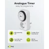 24-h mehhaaniline taimer 15min lülitus 16A 3500W IP20