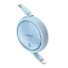 Baseus Free2Pull Retractable Charging Cable USB-C to Lightning 20W