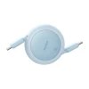 USB-C - USB-C 2.0 kaabel rullitav 1m 60W Free2Draw sinine