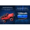 Puldiauto 1:16 Drift Jeep punane