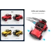 Puldiauto 1:16 Drift Jeep punane